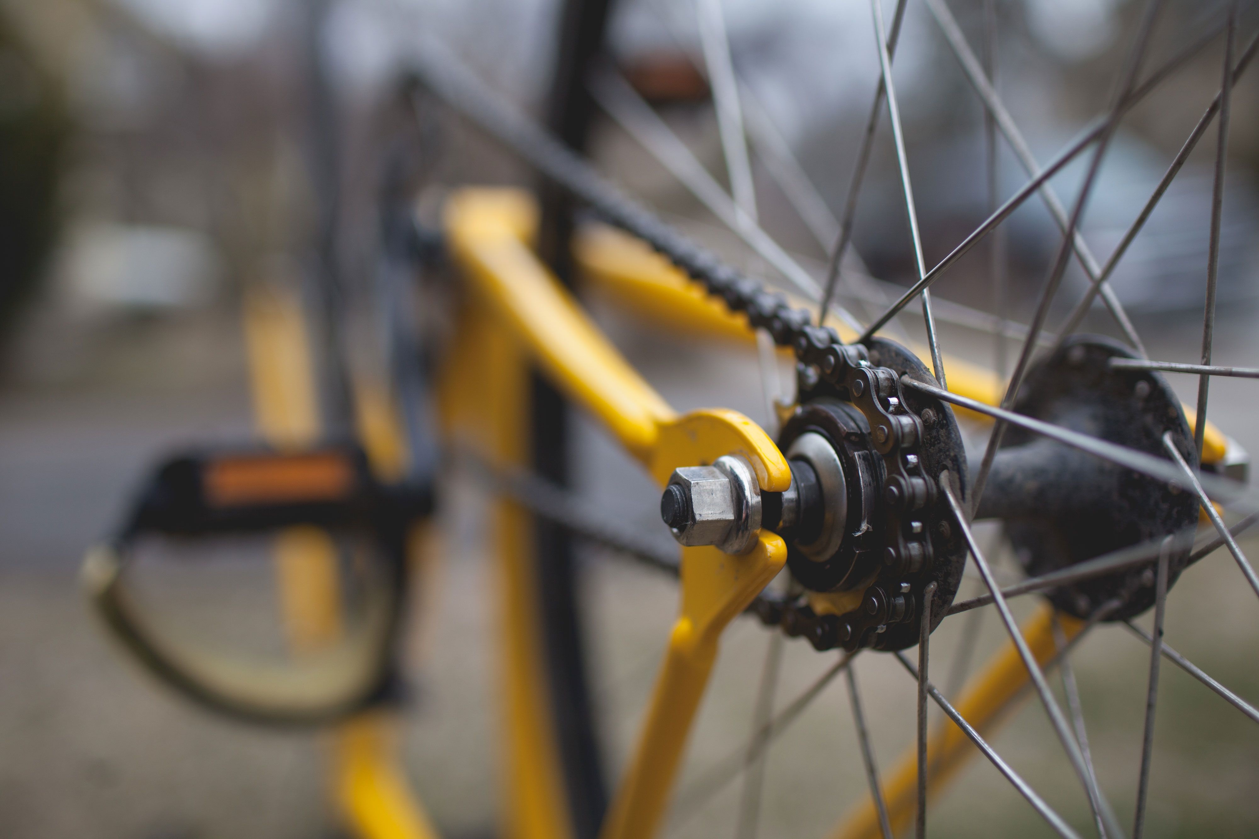 fotografía de bicicleta sencilla